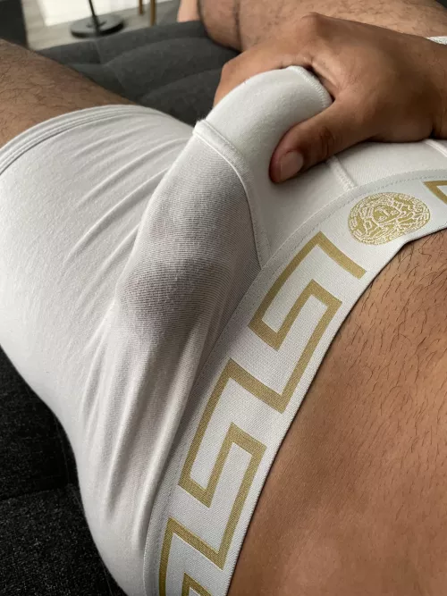 Could use a hand or a mouth by demono1191