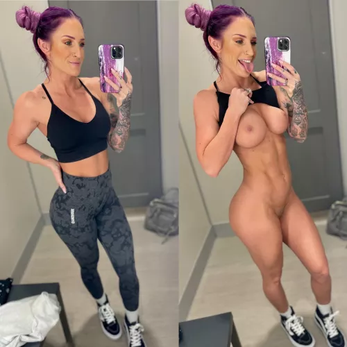 Couldn’t go to Target without taking nudes for strangers online! 😆🤷🏼‍♀️ by fitcouple1188