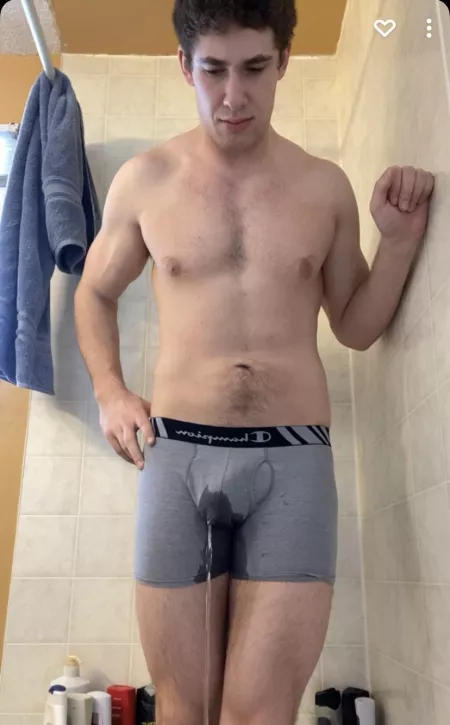 Couldn’t hold it long enough to take them off