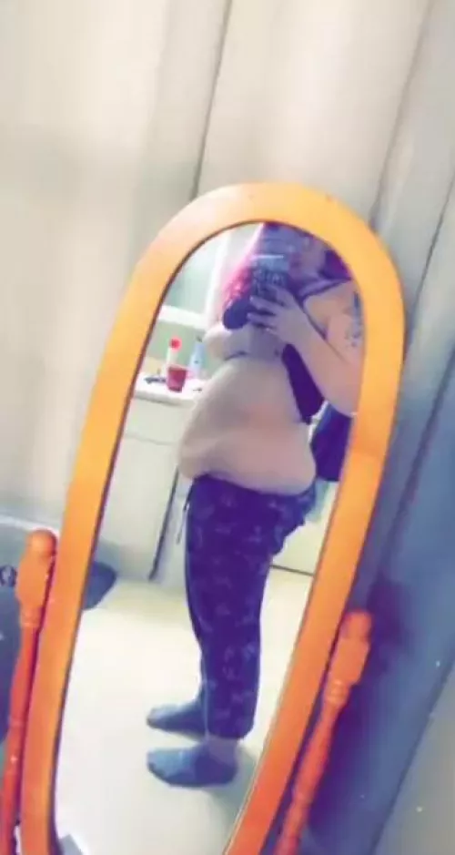 Couldn't post the video here, but wanted to share my 16 week bumpdate while I'm still slightly pregnant hehe by queenbeerebel