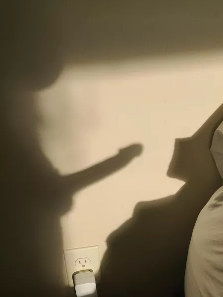 couldn't resist a massive shadow cock by JustSumGuyNextDoor