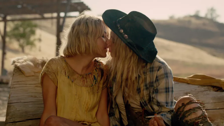 Country girls kissing by GGWfan17