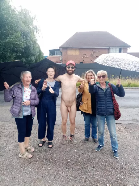 Coventry World Naked Bike Ride by cfnmfangirl