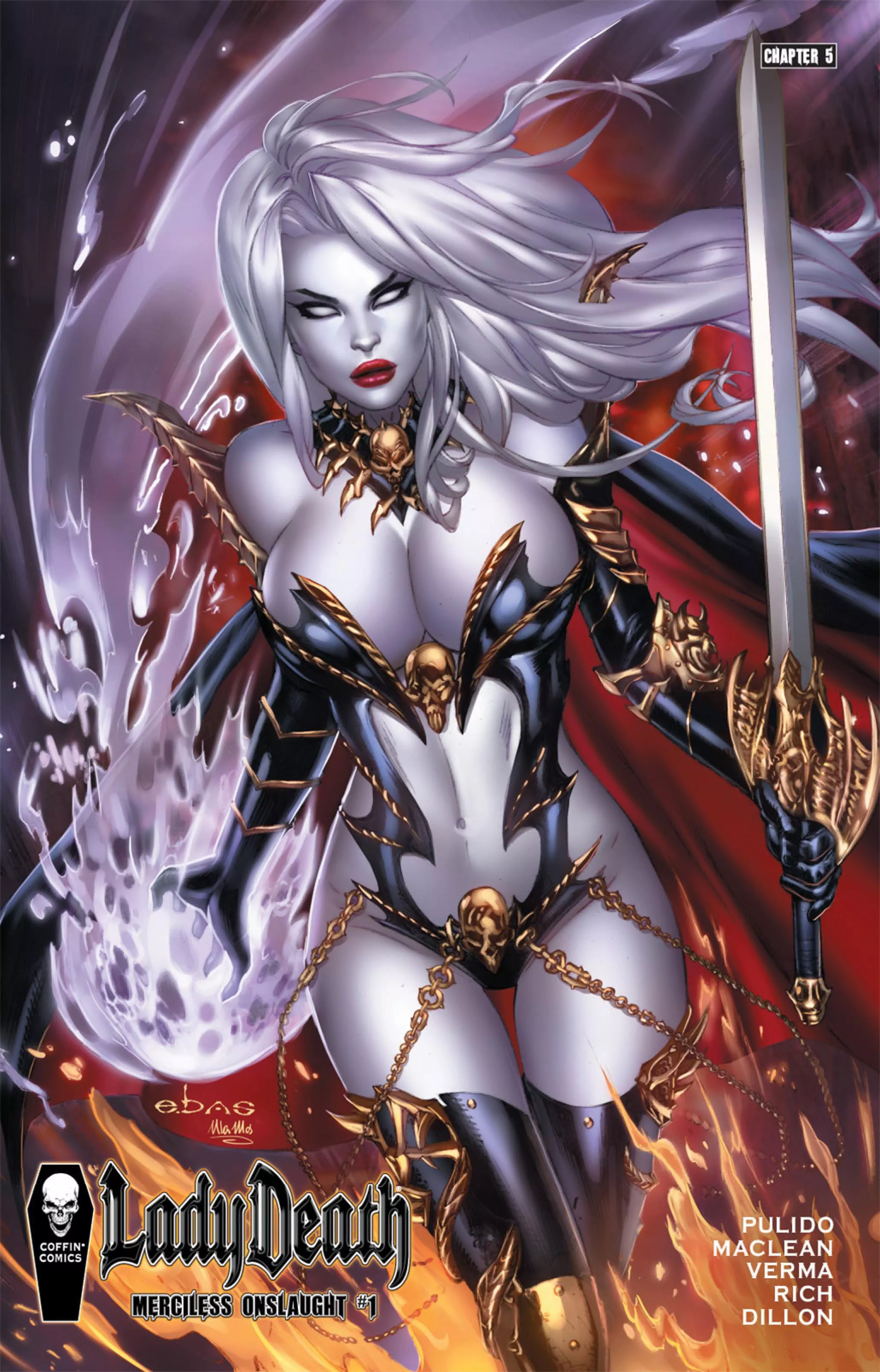 Cover art [Lady Death: Merciless Onslaught #1] posted by sabhall12