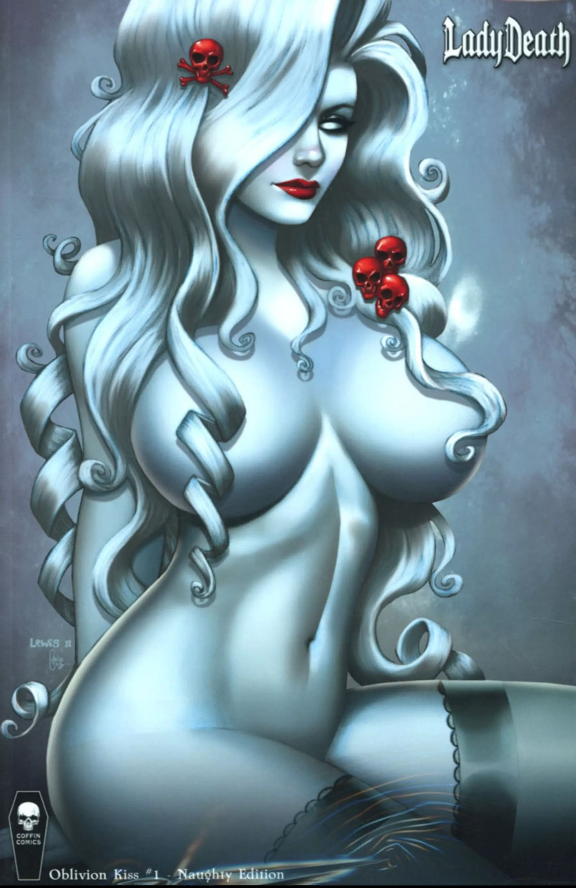 Cover Art [Lady Death: Oblivion Kiss #1] posted by sabhall12