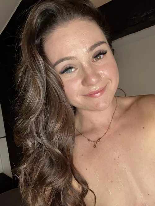 Covered and trying to still look cute by Bootyandthebeast69