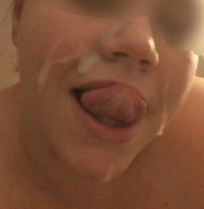 Covering her face. posted by TitsInCali