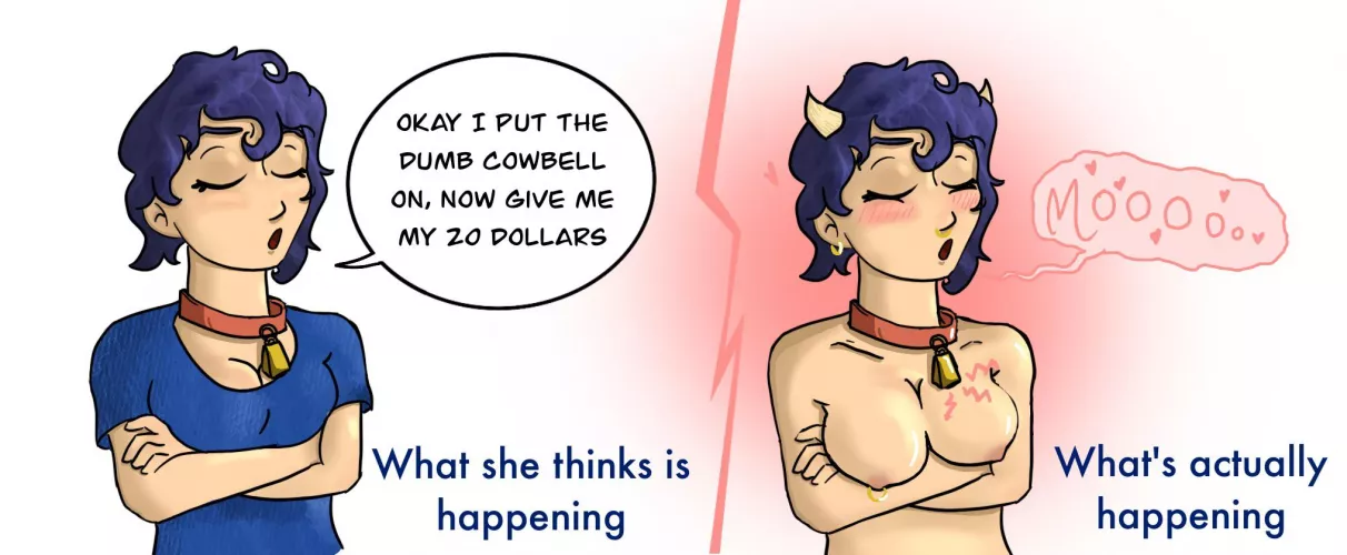 Cowgirl's skewed perspective (OC) by SnooCrickets6240