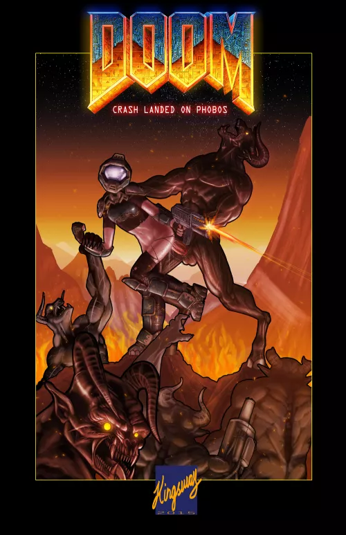 Crash landed on Phobos (Kingsway) [Doom] by EnigmusPrime