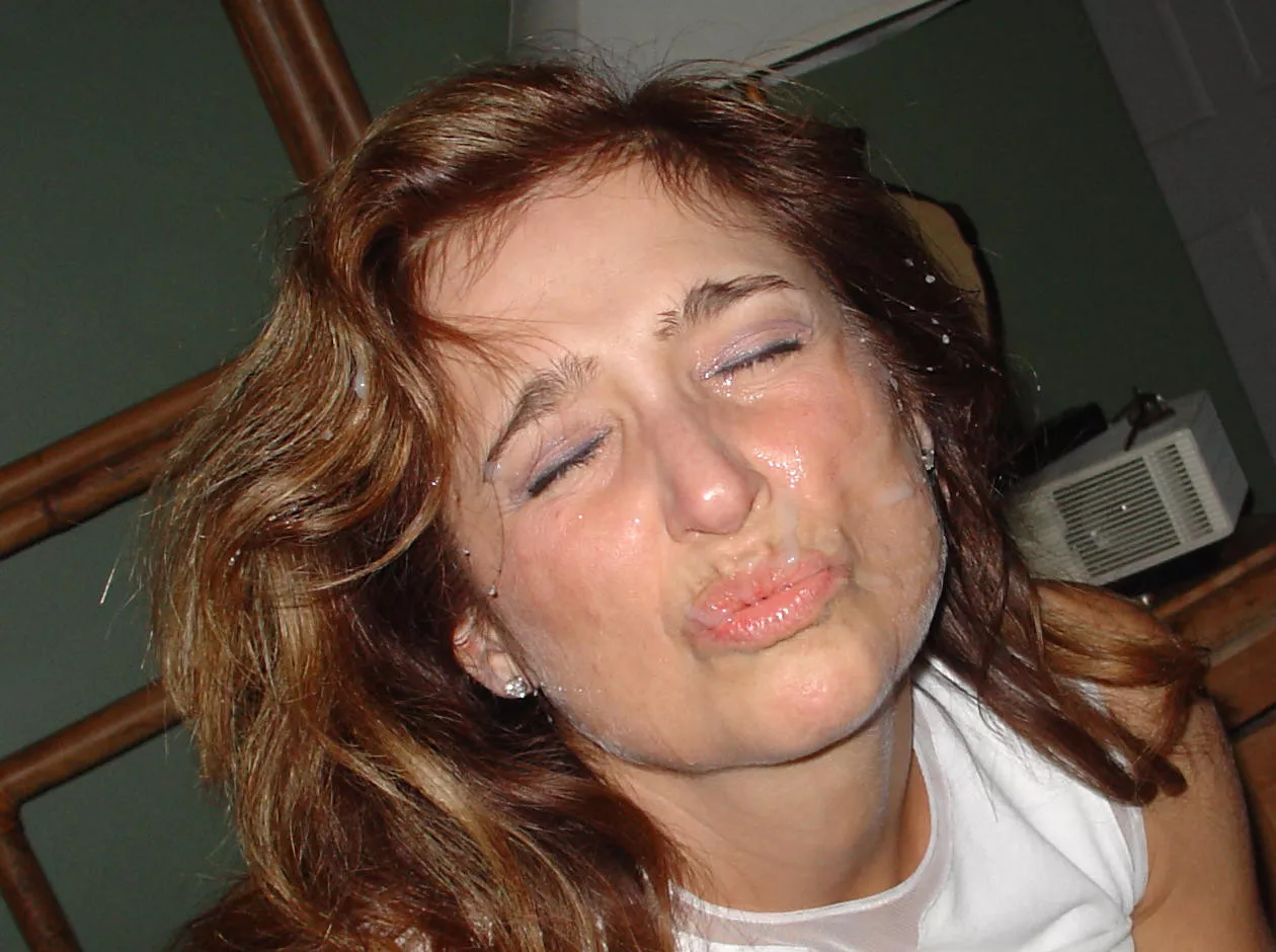 Creamed face 💦 posted by the_horse_dark_