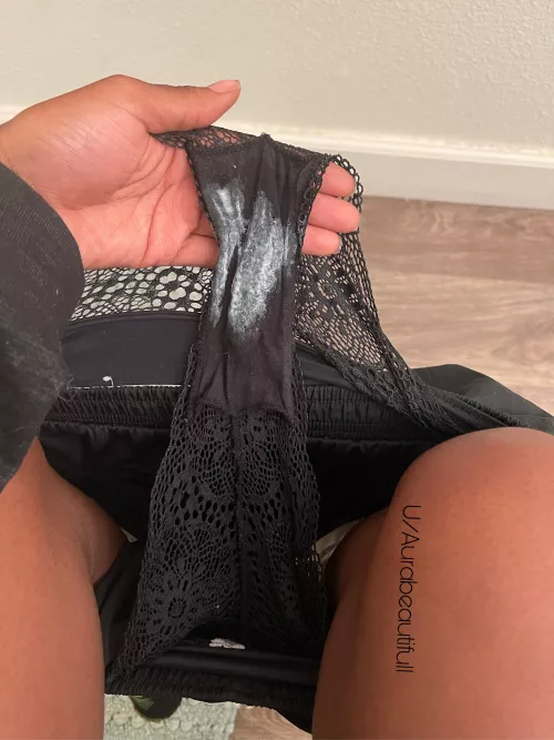 Creamy panties from a hairy muff🤤💦 by Aurabeautifull
