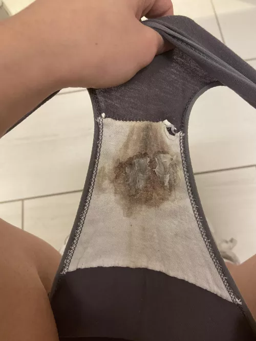 creamy stained panties up for grabs! $35 and free US shipping :) [selling] by collegegirl728