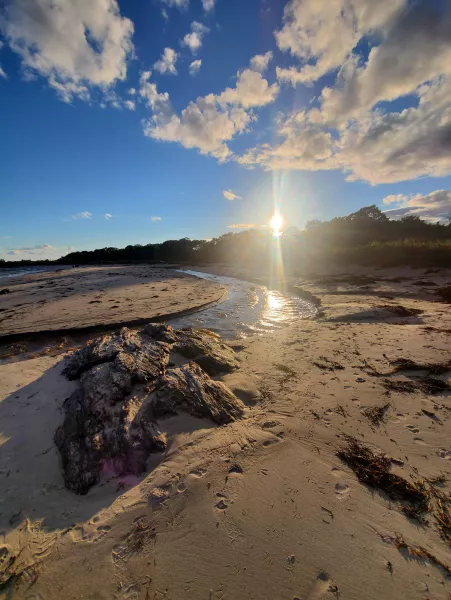 Crescent Beach State Park, Maine by Fox205