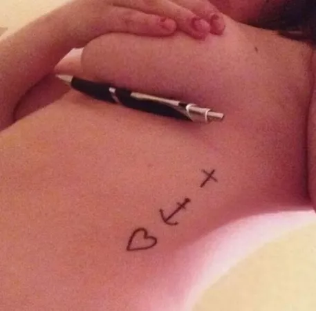 Cross Anchor Heart by NSFWNightwood