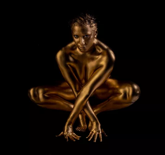 Crossover of Dakini and 007 James Bond = Goldkini by FlutZure_SM95