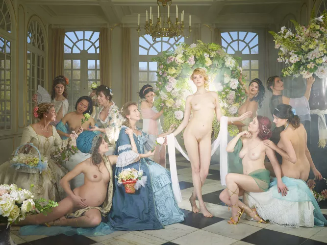 Crowning of Flora by regularsatnightthing