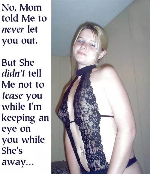 Cuckold-sitting does take a watchful eye. by cbtok