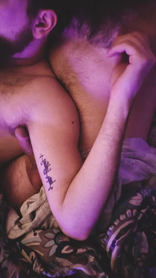 Cuddle time, could always use a 3rd or 4th. We have a big bed by Logan_Luke_OF