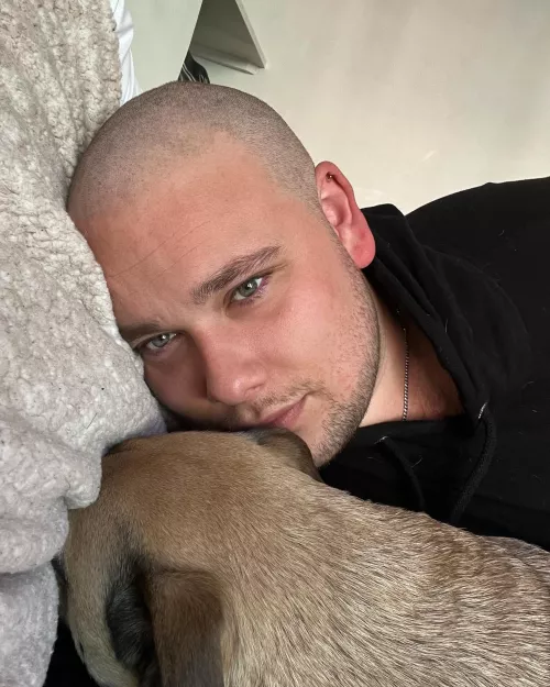 Cuddles with my son haha by DrJC94