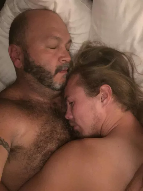 Cuddling with my boy . . . by Punkster61