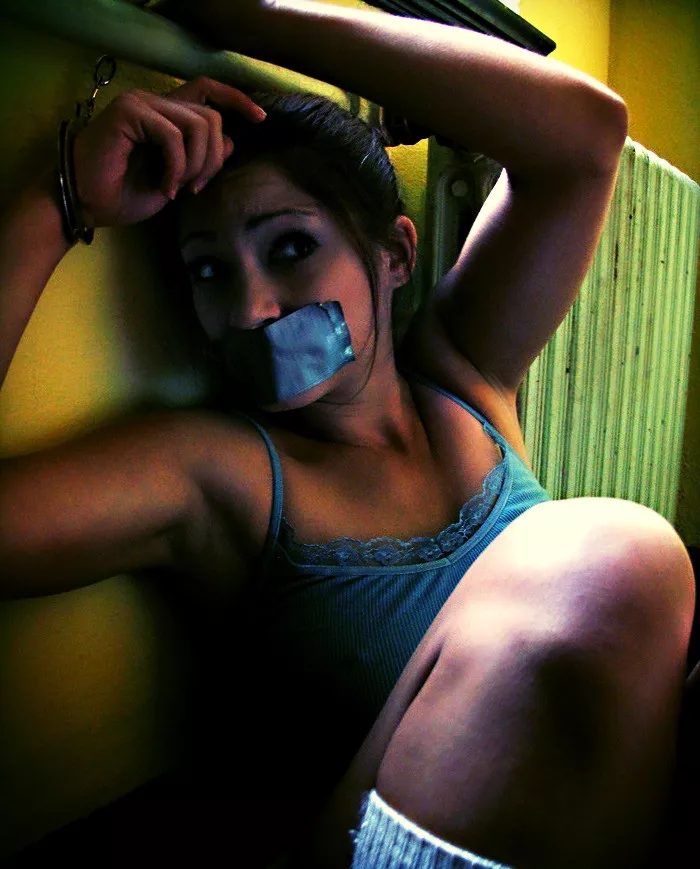 Cuffed to the radiator posted by pBondage