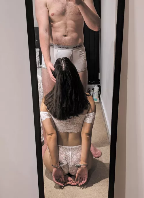 Cuffs on, let's play 😏 by WhiskyAndGin