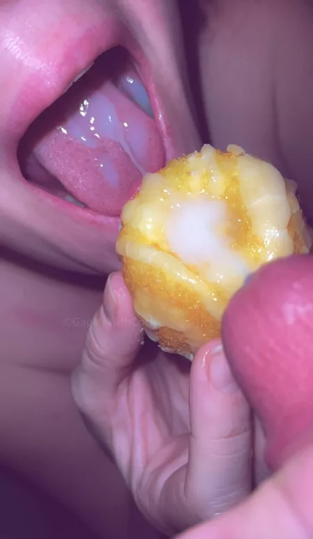 Cum coffee cake ;) by GagMeWithCock