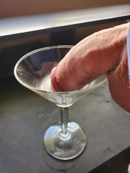 Cum in a martini glass and put your penis in it. Bonus points if you do it with friends by ks845