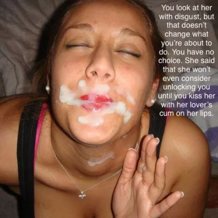 Cum kiss by Feetandpits