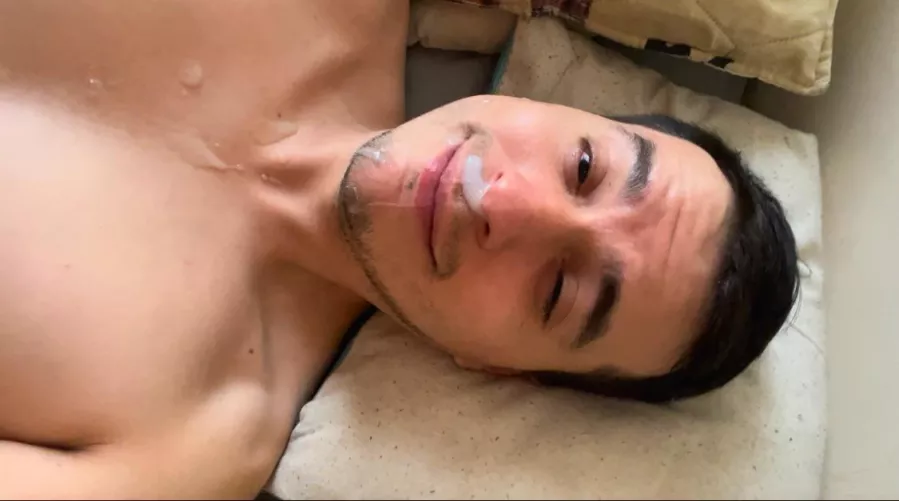 Cum makes me a happy boy by OFMartinPescador