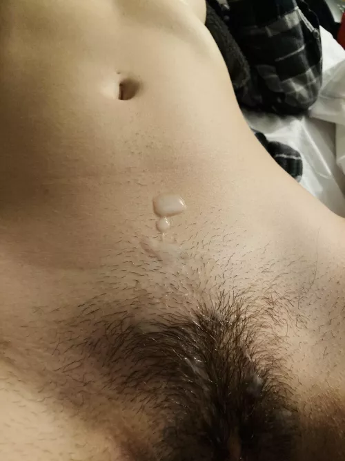 Cum on my bush baby by Fit_Vixen94