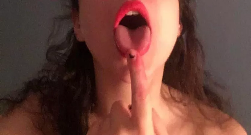 Cum on my tongue? by monicaheart3