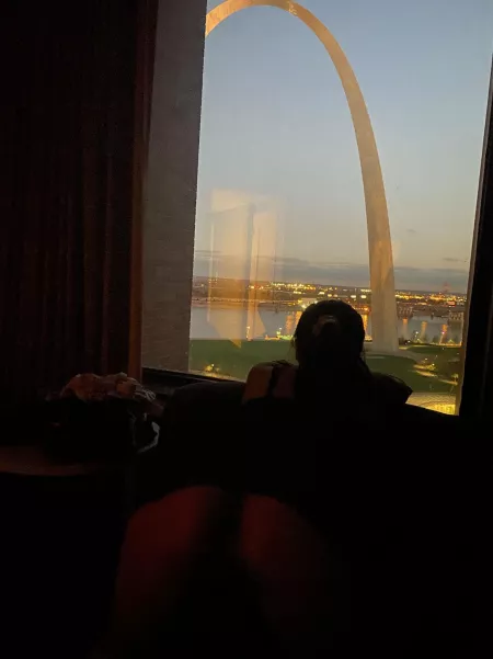 Cum up behind me you’ll get two great views and we can give the tourist below a show ;) [oc] by ScarlettJewell