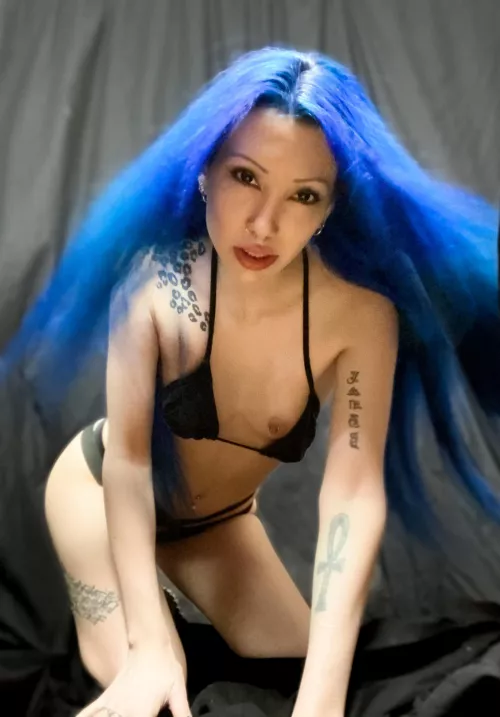 Cum watch me squirt all over 🤤 12 months free below 💦 Xomel 💀💙 by VulgarKittyx69