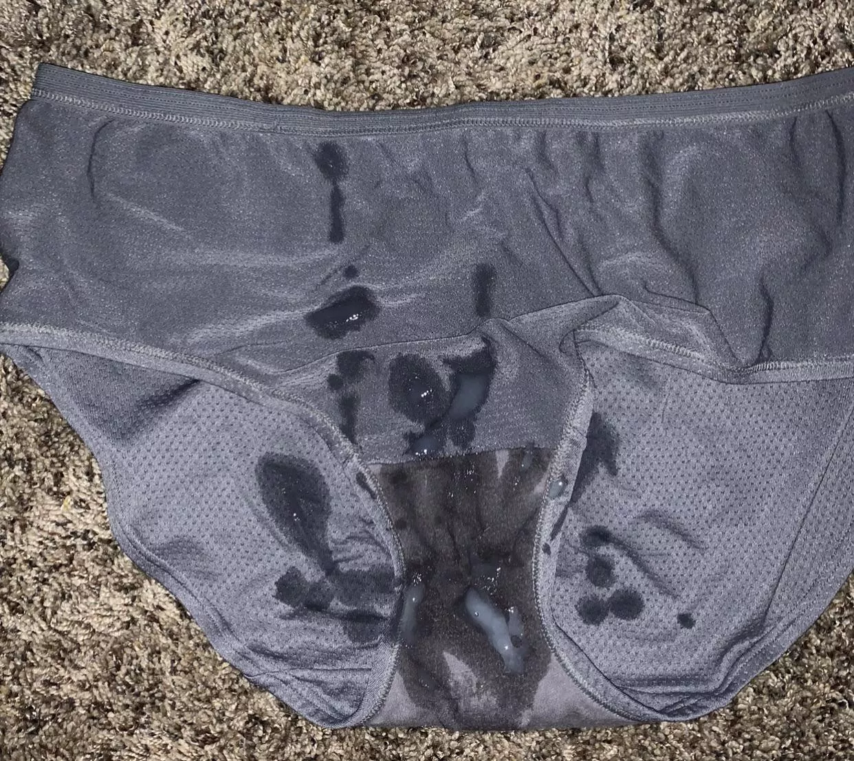 Cummed on my moms panties for the first time this morning never cummed harder in my life I think. posted by No_Policy1043