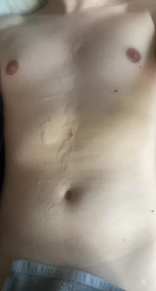 cummie all over my tummie by Background-Setting-8