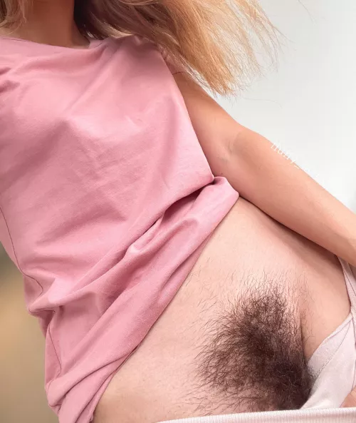 Cummunity service announcement: shaving is optional by fluffy_faerie