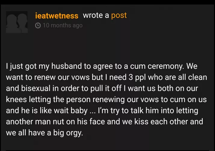 Cumtism by RogthatSinatra