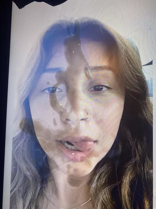 Cumtributed too my sister face by Vivid-luis21