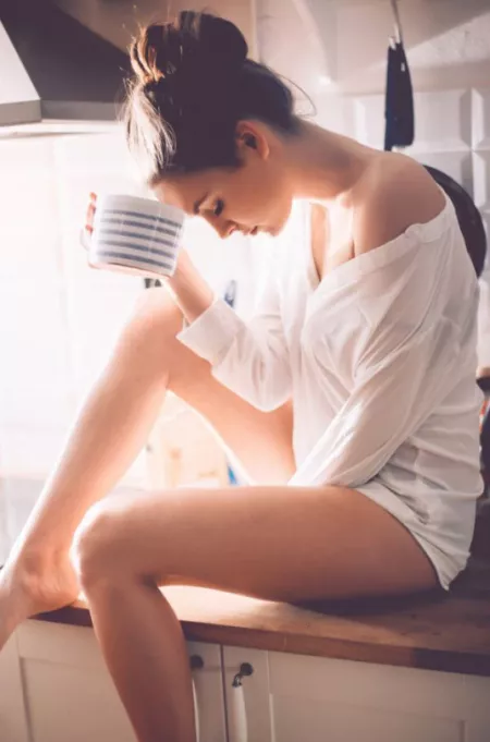 Cup with stripes by bubblr