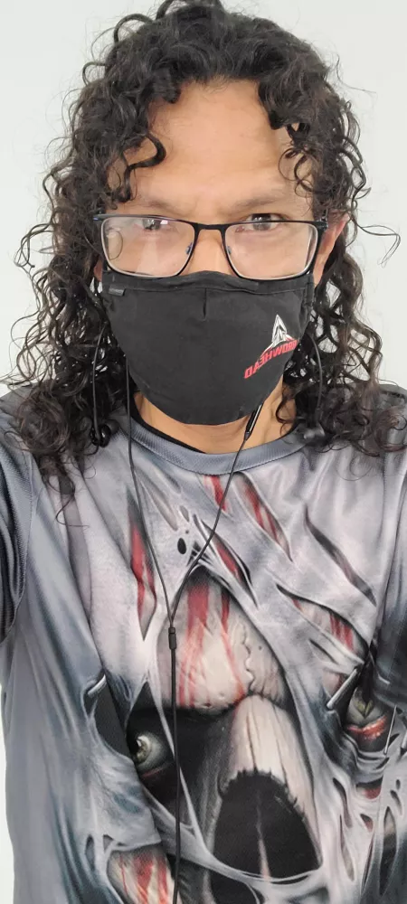 Curls got in da way so had to put my hair girly style as they call it lmfao 🤣🤪 by Petie_Wabbit