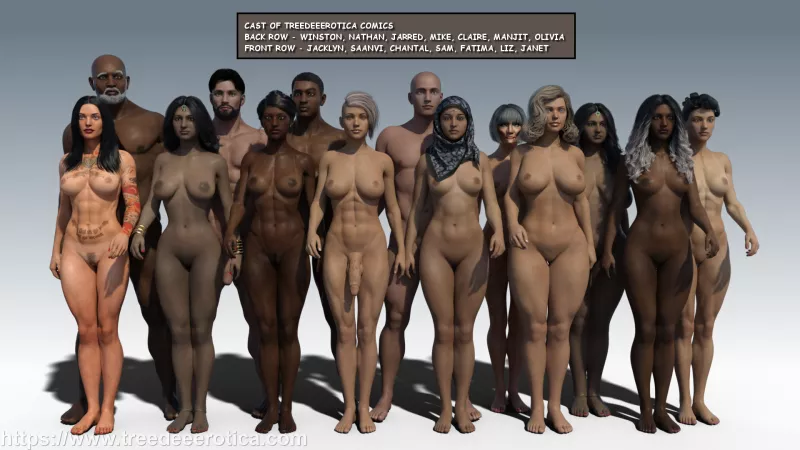 Current Cast of TreeDeeErotica (treedeeerotica)[All Comics] Details in Comments by webtreedeee