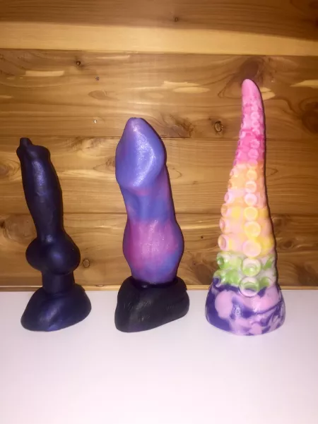 Current family photo! Planning on posting a gif with Ika soon if you’re interested ;) by OneShySubmissive