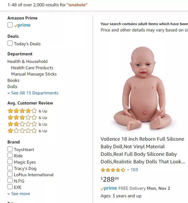 Cursed Amazon Result posted by Marcus_Camp