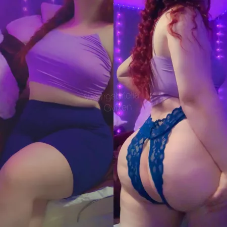 Curvy soft body 🥵 with a sweet surprise 😈😩 by Gvixen