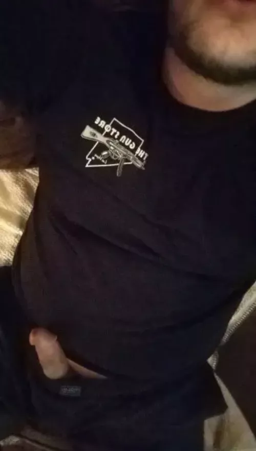 Cut cock poking out 🍆 by Biguy_29