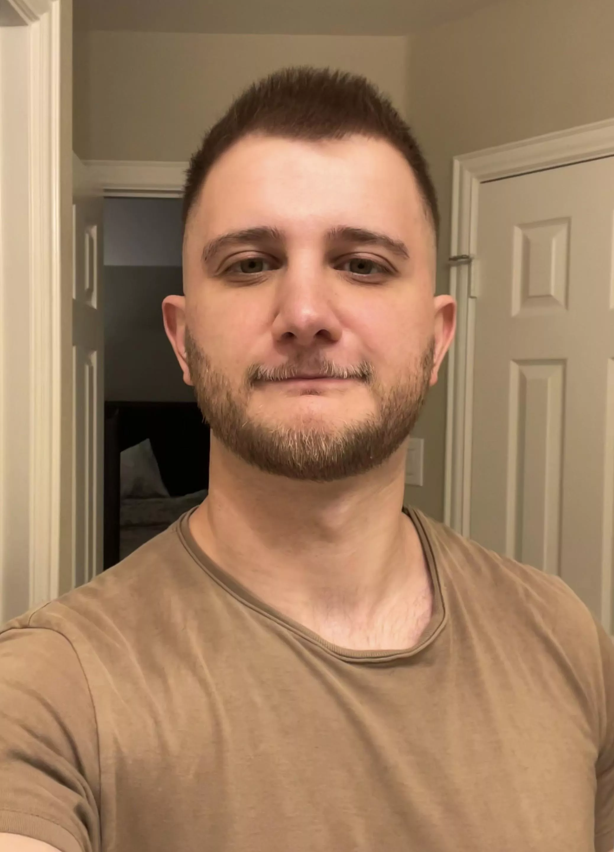 Cut my hair short and I’m happy with it 😌 posted by athewmayy