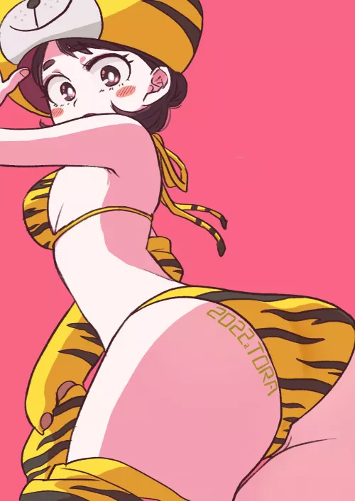 Cute 2022 Tiger Ochako [Saburou] by AnotherHellCheese