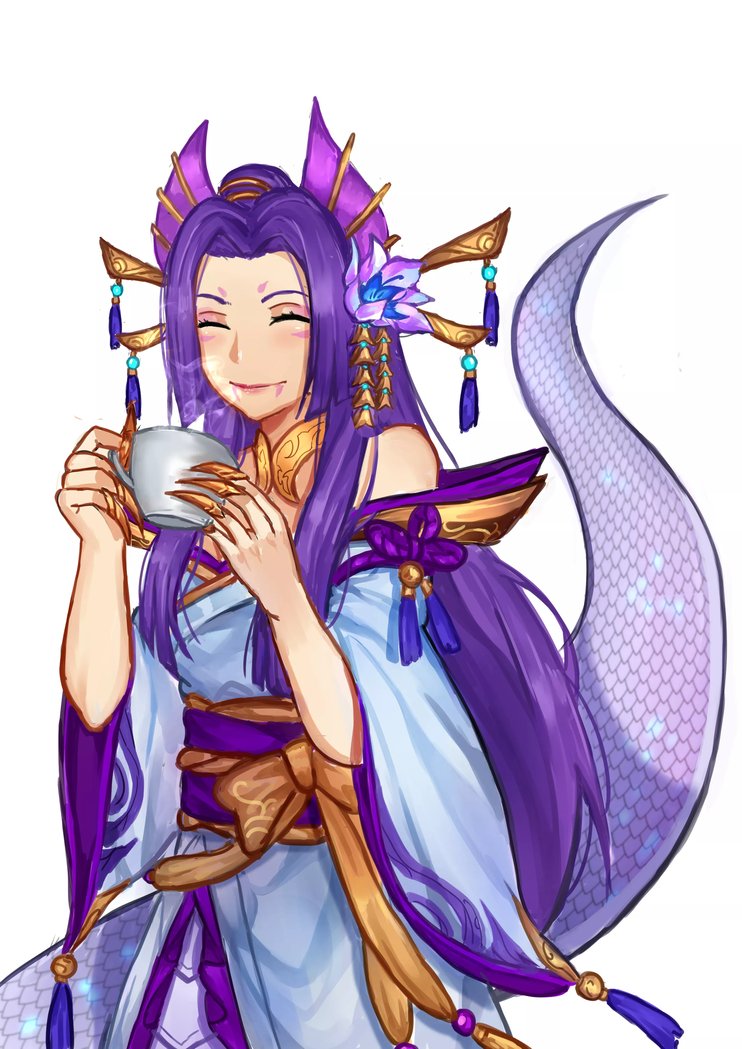 Cute Cassiopeia posted by DaFlameBird