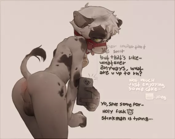 Cute Cow (@ThePissingBooth) by TangentYoshi